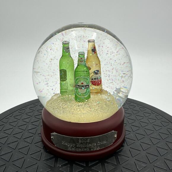 Super Rare Heineken USA Snow Globe Promotional 2006